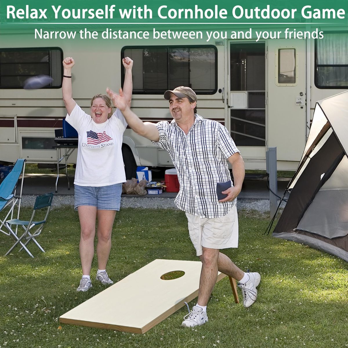 ApudArmis: relax yourself with a cornhole outdoor game, narrow the distance between you and your friends